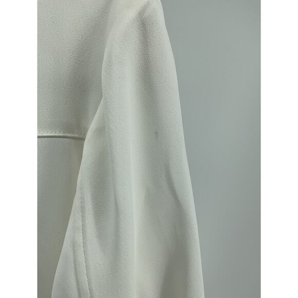 Khaite Midi Length White Acetate Dress Size XS - Picture 10 of 11